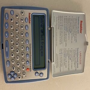 Franklin BFQ-450 Larousse Translator French To English-English to French